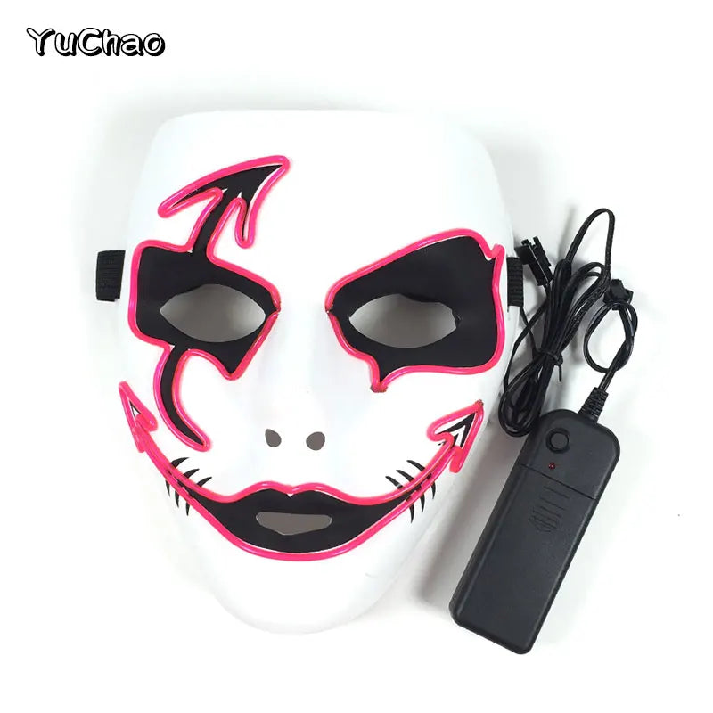 Cosplay costume LED Mask