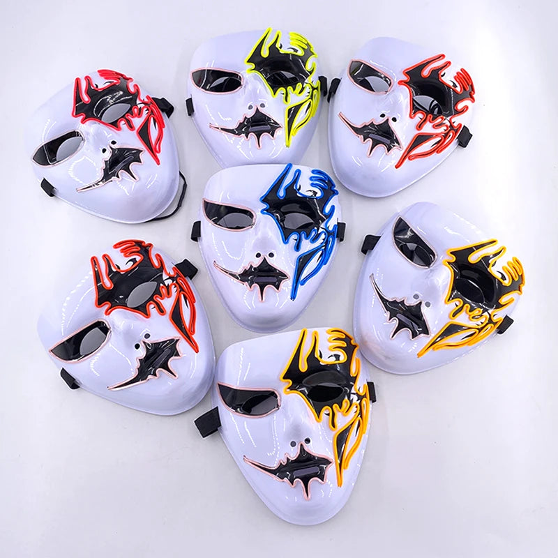 Cosplay costume LED Mask