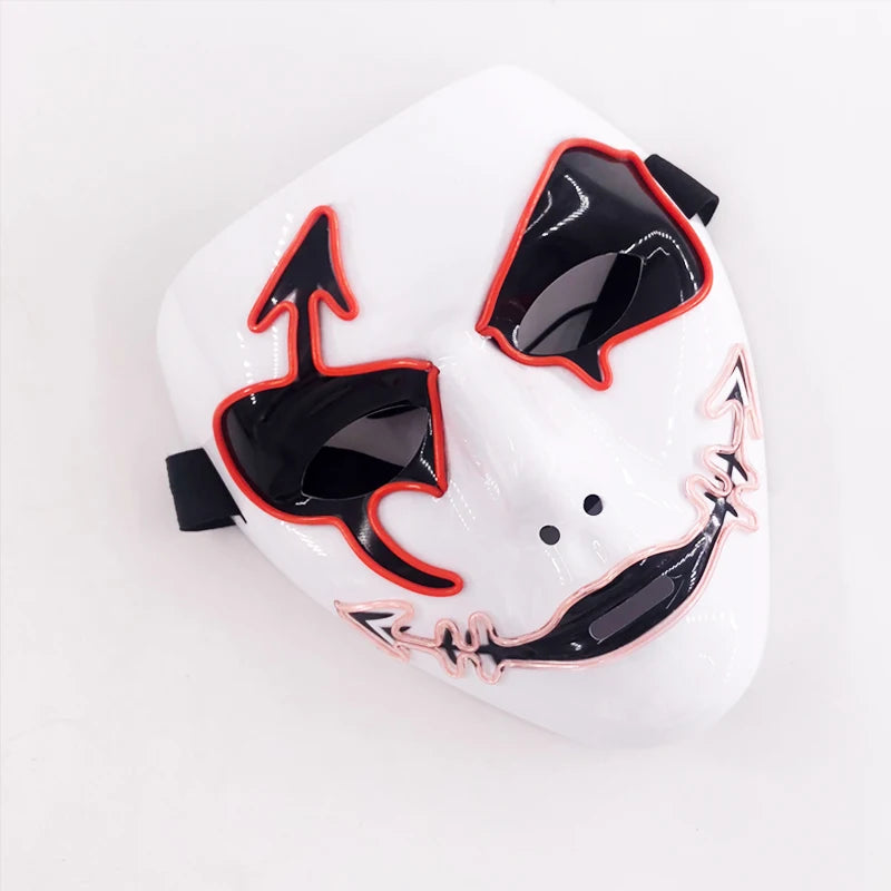 Cosplay costume LED Mask
