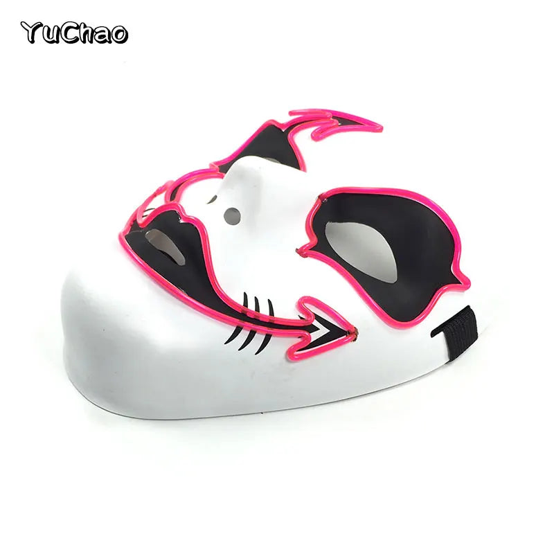Cosplay costume LED Mask