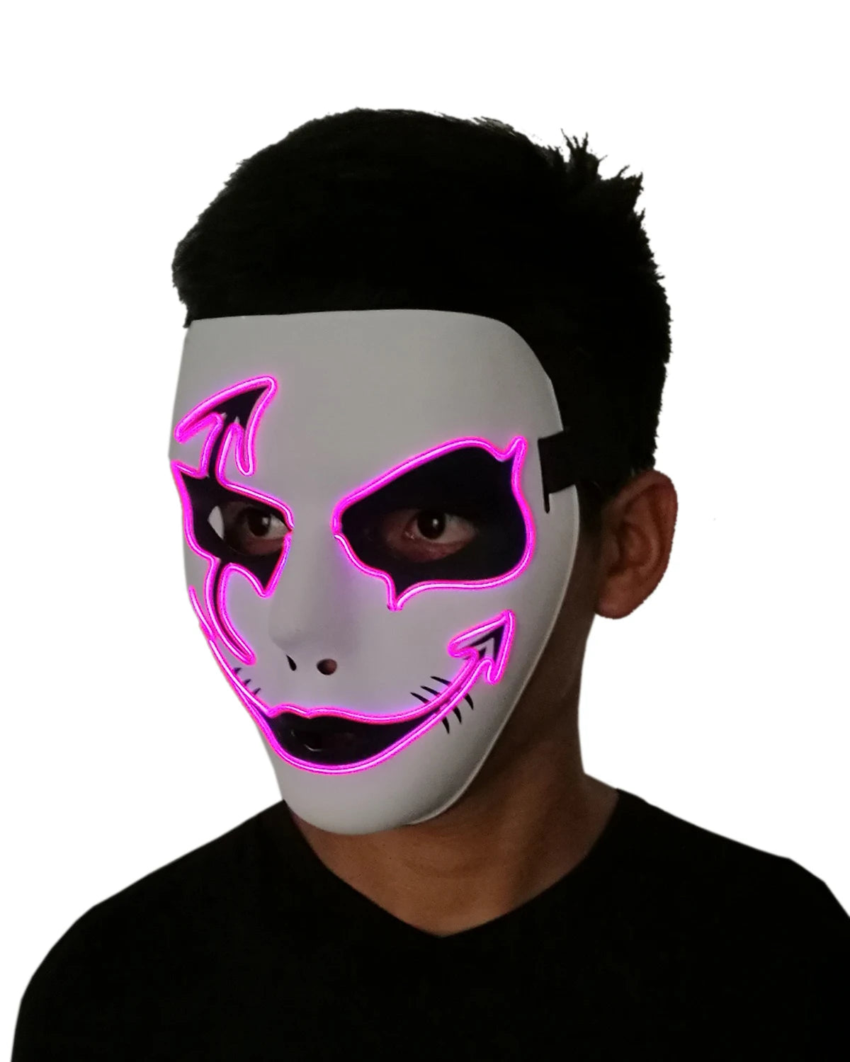 Cosplay costume LED Mask