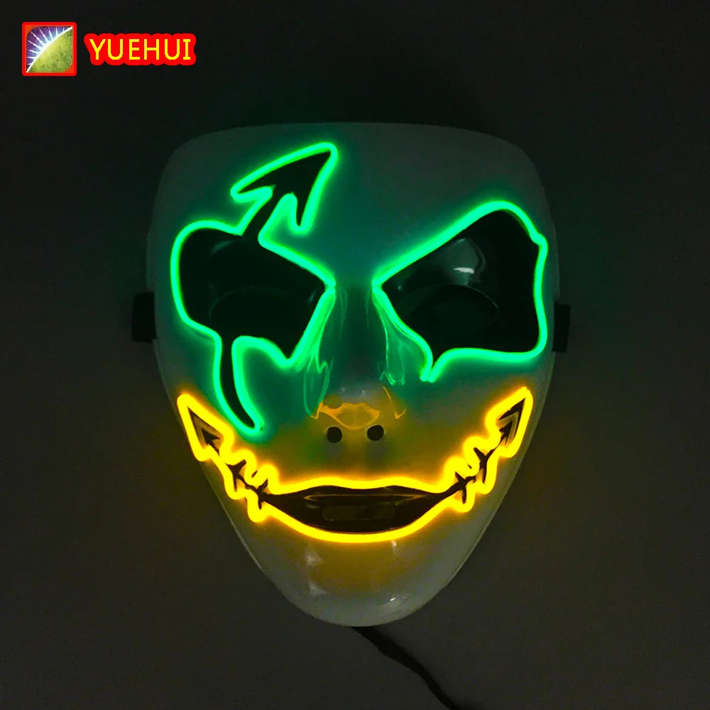 Cosplay costume LED Mask