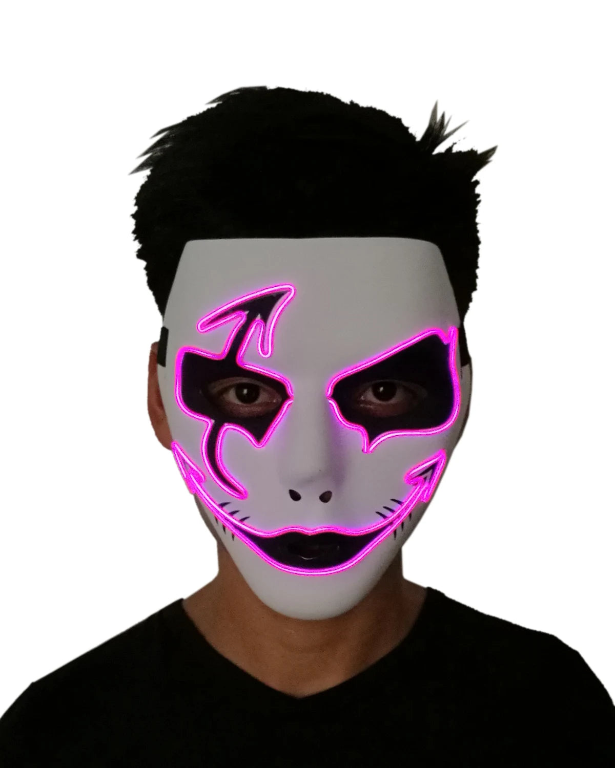 Cosplay costume LED Mask